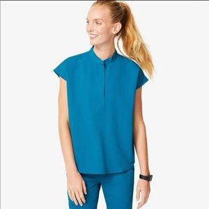 Figs Rafaela Top Alps Blue